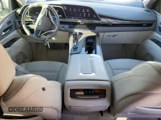 2021 Cadillac Escalade Sport Platinum with VIN 1GYS4GKL7MR309313, listed as a Copart auction lot 89160815 with 33,540 mi miles and Salvage title. Bid and sale history available at DreamBid. Image 8.