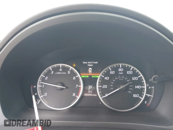 2020 Acura ILX Premium with VIN 19UDE2F7XLA012885, listed as a IAAI auction lot 42457684 with 43,296 mi miles and . Bid and sale history available at DreamBid. Image 7.