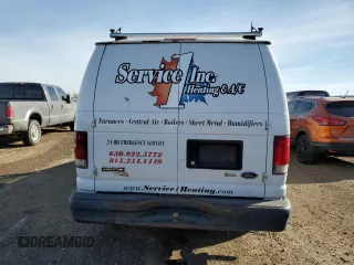 2011 Ford Econoline Cargo Commercial with VIN 1FTNE1EW0BDB08172, listed as a Copart auction lot 42065125 with 204,301 mi miles and Clean Title. Bid and sale history available at DreamBid. Image 6.