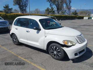2008 Chrysler PT Cruiser with VIN 3A8FY48B98T163253, listed as a IAAI auction lot 41827110 with 144,640 mi miles. Bid and sale history available at carsss.com. Image 1.