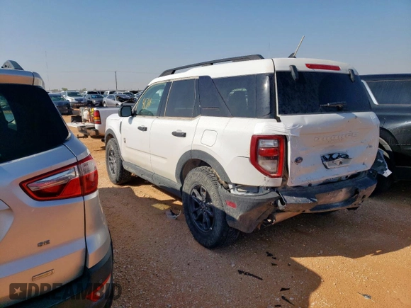 2024 Ford Bronco Sport Big Bend z VIN 3FMCR9B65RRE26624, wystawiony jako Copart lot #56880665 z przebiegiem 41 711 mil mil oraz Szkoda całkowita • Salvage title. Historia ofert i sprzedaży dostępna na DreamBid. Obrazek 2.