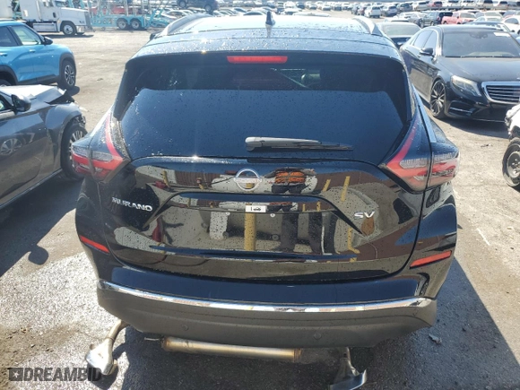 2024 Nissan Murano SV with VIN 5N1AZ2BJ6RC125958, listed as a Copart auction lot 84120104 with 0 mi miles and Salvage Title. Bid and sale history available at carsss.com. Image 6.