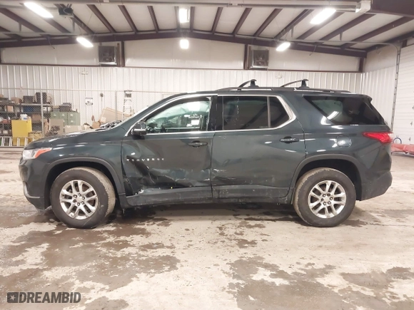 2019 Chevrolet Traverse LT Cloth with VIN 1GNEVGKW2KJ213750, listed as a IAAI auction lot 41214664 with 166,233 mi miles. Bid and sale history available at carsss.com. Image 14.
