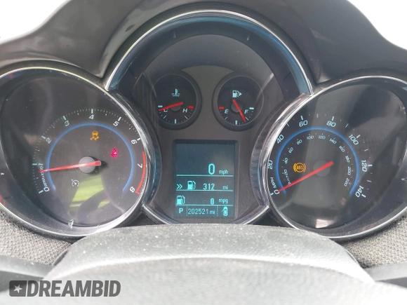 2012 Chevrolet Cruze 1LT with VIN 1G1PF5SC3C7286948, listed as a IAAI auction lot 42099632 with 202,521 mi miles and . Bid and sale history available at DreamBid. Image 7.