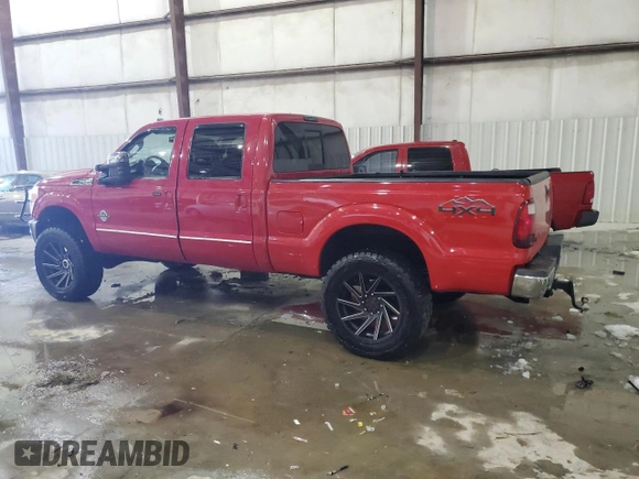 2011 Ford F-350 XL with VIN 1FT8W3BTXBEA55152, listed as a Copart auction lot 41588125 with 131,628 mi miles and Salvage title. Bid and sale history available at DreamBid. Image 2.