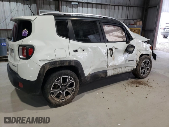 2015 Jeep Renegade Limited z VIN ZACCJADT3FPB30703, wystawiony jako Copart lot #51003055 z przebiegiem 121 533 mil mil oraz Szkoda całkowita • Salvage title. Historia ofert i sprzedaży dostępna na DreamBid. Obrazek 3.