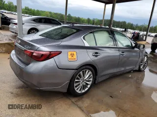 2018 Infiniti Q50 Luxe с VIN JN1EV7AP9JM351448, выставлен на аукционе Copart как лот 54090415 с пробегом Не указан миль и Списание • Salvage title. История ставок и продаж доступна на DreamBid. Изображение 3.
