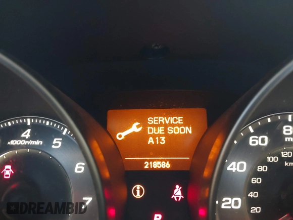 2010 Acura MDX with VIN 2HNYD2H26AH503810, listed as a IAAI auction lot 41623574 with 218,586 mi miles. Bid and sale history available at carsss.com. Image 16.