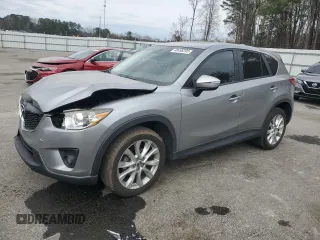2015 Mazda CX-5 Grand Touring with VIN JM3KE2DY4F0538013, listed as a Copart auction lot 48496205 with 131,966 mi miles and Salvage Title. Bid and sale history available at carsss.com. Image 1.