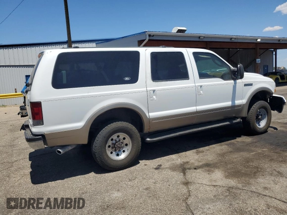 2003 Ford Excursion Eddie Bauer with VIN 1FMNU45S63EC79355, listed as a Copart auction lot 63306015 with Not provided miles and Salvage title. Bid and sale history available at DreamBid. Image 3.