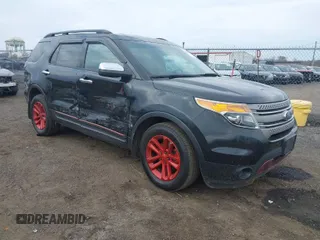 2014 Ford Explorer with VIN 1FM5K7B82EGA05450, listed as a IAAI auction lot 41913990 with 95,855 mi miles and . Bid and sale history available at DreamBid. Image 1.