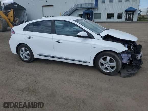 2020 Hyundai Ioniq SE with VIN KMHC75LJ2LU062745, listed as a Copart auction lot 57209315 with 130,347 mi miles and Salvage title. Bid and sale history available at DreamBid. Image 4.