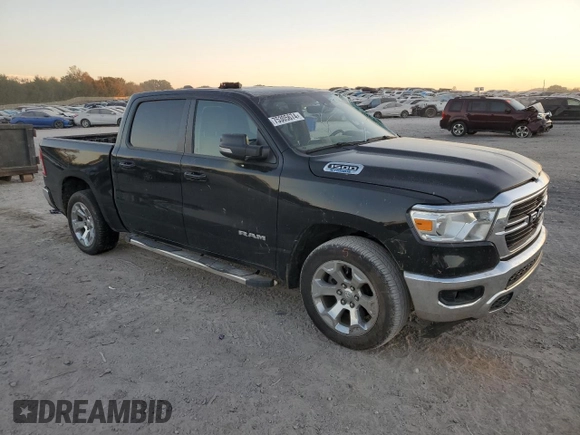 2021 Ram 1500 Big Horn z VIN 1C6RREFG2MN812561, wystawiony jako Copart lot #75305674 z przebiegiem Nie podano mil oraz Szkoda całkowita • Salvage title. Historia ofert i sprzedaży dostępna na DreamBid. Obrazek 4.
