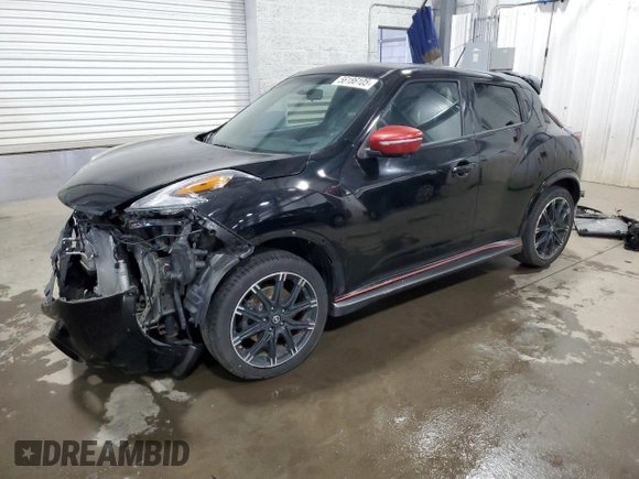 2015 Nissan Juke SL z VIN JN8AF5MV8FT559216, wystawiony jako Copart lot #56186105 z przebiegiem 105 181 mil mil oraz Szkody całkowita. Historia ofert i sprzedaży dostępna na DreamBid. Obrazek 1.