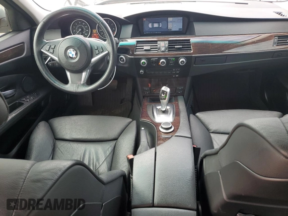 2008 BMW 5 Series 550i with VIN WBANW53558CT52250, listed as a Copart auction lot 48826795 with 166,074 mi miles and Clean Title. Bid and sale history available at carsss.com. Image 8.