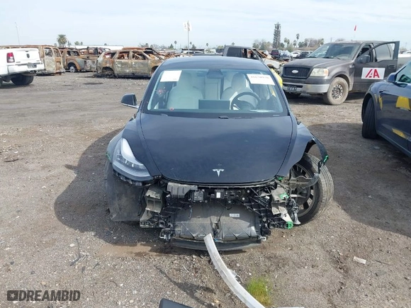 2019 Tesla Model 3 Long Range with VIN 5YJ3E1EB5KF391424, listed as a IAAI auction lot 41670930 with NaN miles. Bid and sale history available at carsss.com. Image 13.