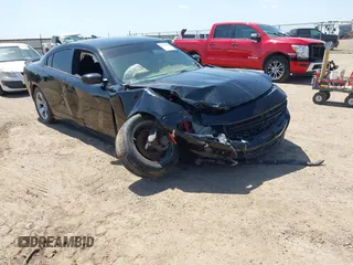 2017 Dodge Charger SXT with VIN 2C3CDXHG0HH571849, listed as a IAAI auction lot 42012518 with 104,586 mi miles and . Bid and sale history available at carsss.com. Image 1.