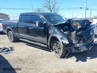 2017 Nissan Titan XD PRO-4X with VIN 1N6BA1F45HN568746, listed as a IAAI auction lot 41704216 with 115,857 mi miles. Bid and sale history available at carsss.com. Image 13.