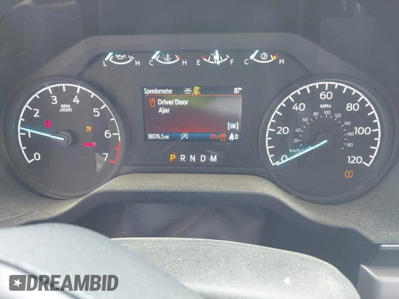 2023 Ford F-150 XL with VIN 1FTFX1E85PKF31252, listed as a IAAI auction lot 41948661 with 18,076 mi miles and . Bid and sale history available at DreamBid. Image 7.