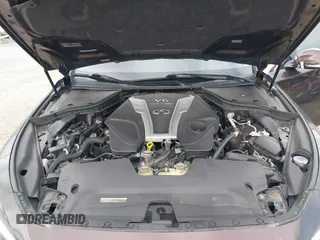 2018 Infiniti Q50 3.0t Luxe with VIN JN1EV7AR2JM445138, listed as a IAAI auction lot 41851019 with 75,018 mi miles. Bid and sale history available at carsss.com. Image 10.