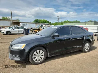 2014 Volkswagen Jetta S with VIN 3VW2K7AJ4EM383249, listed as a Copart auction lot 60906535 with 194,770 mi miles and Salvage title. Bid and sale history available at DreamBid. Image 1.