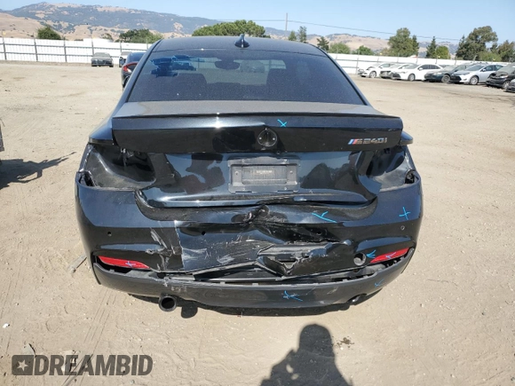 2018 BMW 2 Series M240i with VIN WBA2J5C52JVC07276, listed as a Copart auction lot 59146135 with 66,277 mi miles and Salvage title. Bid and sale history available at DreamBid. Image 6.
