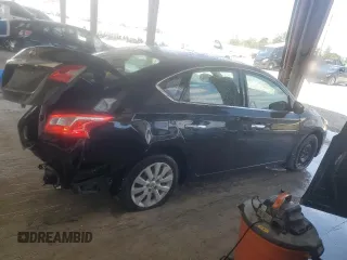 2018 Nissan Sentra SV with VIN 3N1AB7AP5JY214365, listed as a Copart auction lot 52577805 with 53,670 mi miles and Salvage Title. Bid and sale history available at carsss.com. Image 3.