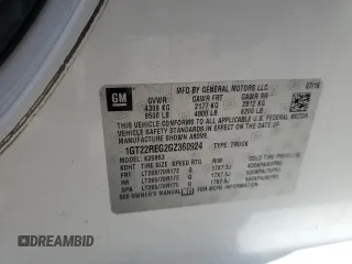 2016 GMC Sierra 2500HD z VIN 1GT22REG2GZ360924, wystawiony jako Copart lot #55172815 z przebiegiem 209 188 mil mil oraz Szkoda całkowita • Salvage title. Historia ofert i sprzedaży dostępna na DreamBid. Obrazek 12.