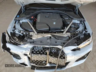 2024 BMW 4 Series 430i с VIN WBA23AT03RCP34674, выставлен на аукционе Copart как лот 57305345 с пробегом Не указан миль и Списание • Salvage title. История ставок и продаж доступна на DreamBid. Изображение 11.