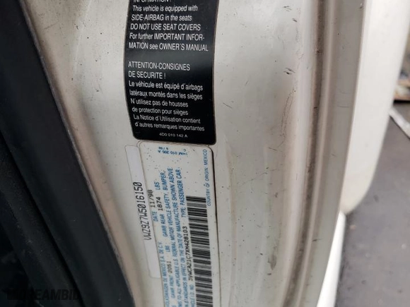 1999 Volkswagen New Beetle GLS with VIN 3VWCA21C7XM428103, listed as a Copart auction lot 86248654 with NaN miles and Salvage Title. Bid and sale history available at carsss.com. Image 12.