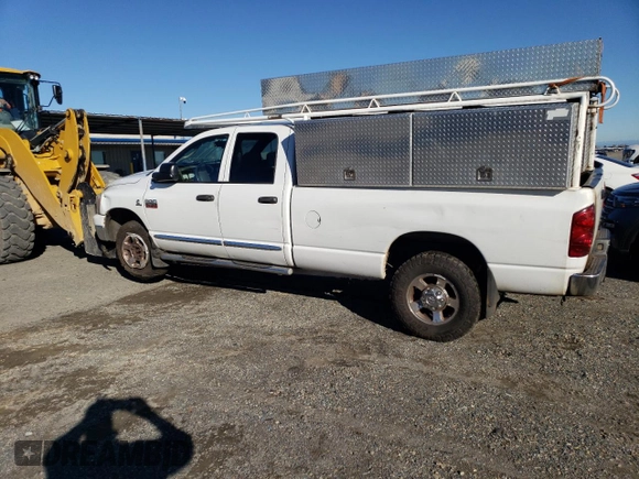 2008 Dodge 2500 SLT with VIN 3D7KS28A38G196251, listed as a Copart auction lot 81041614 with 128,796 mi miles and Salvage title. Bid and sale history available at DreamBid. Image 2.