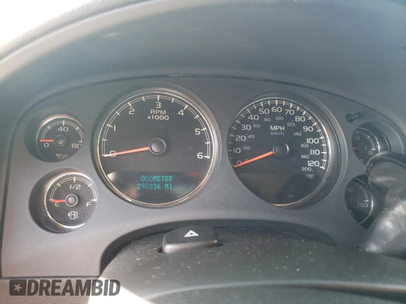 2008 Chevrolet Suburban LTZ with VIN 1GNFC16098R257462, listed as a Copart auction lot 74720864 with 290,336 mi miles and Salvage Title. Bid and sale history available at carsss.com. Image 9.