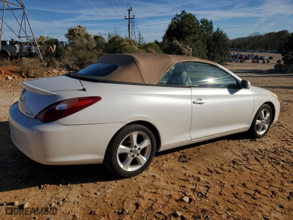 2005 Toyota Camry Solara SE with VIN 4T1FA38P65U063822, listed as a Copart auction lot 80743274 with 193,438 mi miles and Clean Title. Bid and sale history available at carsss.com. Image 3.