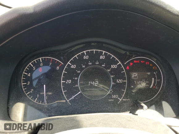 2018 Nissan Note SV with VIN 3N1CE2CPXJL371029, listed as a Copart auction lot 72412964 with 71,282 mi miles and Salvage Title. Bid and sale history available at DreamBid. Image 9.
