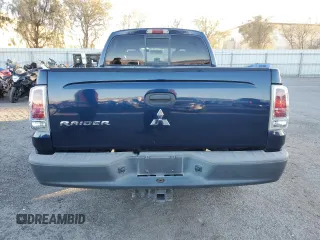 2006 Mitsubishi Raider Duro Cross with VIN 1Z7HC38K26S578751, listed as a Copart auction lot 46173615 with 107,371 mi miles and Salvage Title. Bid and sale history available at carsss.com. Image 6.