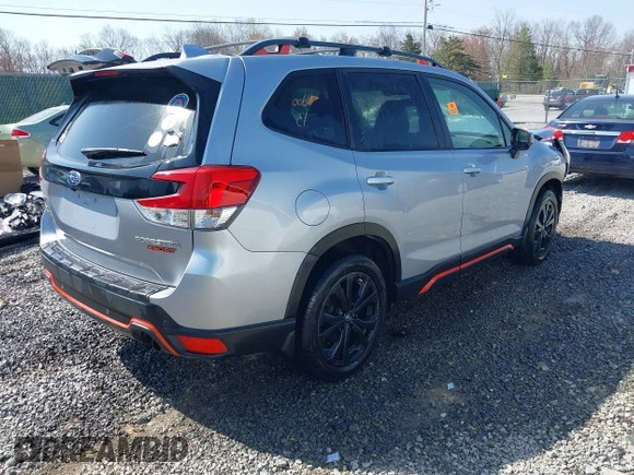 2020 Subaru Forester Special Sports with VIN JF2SKARC7LH426488, listed as a IAAI auction lot 42065643 with 44,824 mi miles and . Bid and sale history available at DreamBid. Image 4.