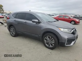 2020 Honda CR-V EX with VIN 2HKRW2H59LH671546, listed as a Copart auction lot 48035615 with 143,298 mi miles and Salvage Title. Bid and sale history available at carsss.com. Image 4.