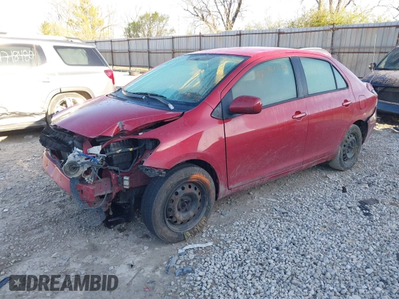 2007 Toyota Yaris with VIN JTDBT923X71065311, listed as a IAAI auction lot 42055142 with 173,949 mi miles. Bid and sale history available at carsss.com. Image 2.