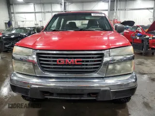 2007 GMC Canyon SLE2 with VIN 1GTDT13EX78157407, listed as a Copart auction lot 53852295 with 264,589 mi miles and Salvage Title. Bid and sale history available at carsss.com. Image 5.