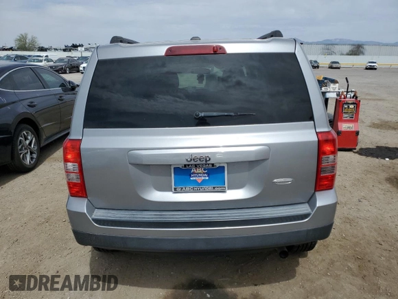 2017 Jeep Patriot High Altitude with VIN 1C4NJPFA5HD122871, listed as a Copart auction lot 50761645 with 105,186 mi miles and Salvage Title. Bid and sale history available at carsss.com. Image 6.