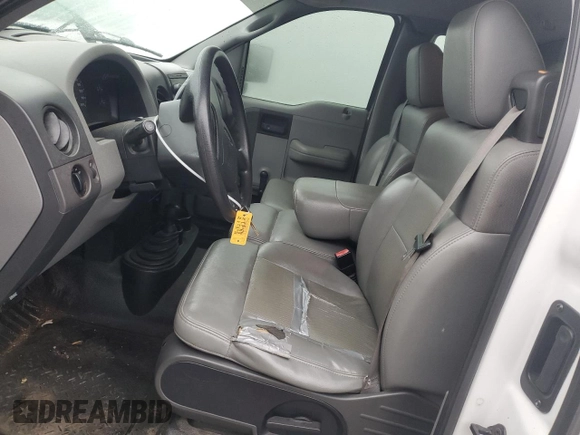 2005 Ford F-150 XL with VIN 1FTRF14W65NB44382, listed as a Copart auction lot 42992825 with 203,839 mi miles and Salvage Title. Bid and sale history available at carsss.com. Image 7.