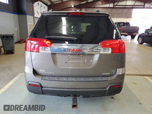 2011 GMC Terrain SLT-1 with VIN 2CTFLVEC2B6442178, listed as a Copart auction lot 52336655 with 186,046 mi miles and Clean Title. Bid and sale history available at carsss.com. Image 6.