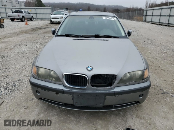 2004 BMW 3 Series 330xi with VIN WBAEW53484PN33398, listed as a Copart auction lot 43168675 with 178,731 mi miles and Salvage Title. Bid and sale history available at carsss.com. Image 5.