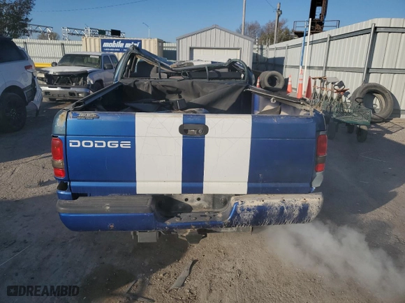 1996 Dodge Ram 1500 with VIN 1B7HC16Z6TS712642, listed as a Copart auction lot 82644224 with 101,876 mi miles and Salvage Title. Bid and sale history available at carsss.com. Image 6.