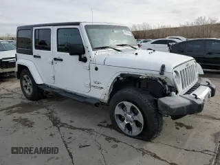 2018 Jeep Wrangler JK Unlimited Sahara with VIN 1C4HJWEG0JL923653, listed as a Copart auction lot 82151514 with 108,737 mi miles and Non Repairable. Bid and sale history available at carsss.com. Image 4.