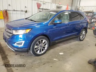 2018 Ford Edge Titanium with VIN 2FMPK4K89JBB18921, listed as a Copart auction lot 52107655 with 84,790 mi miles and Non Repairable. Bid and sale history available at carsss.com. Image 1.