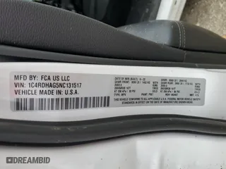 2022 Dodge Durango SXT with VIN 1C4RDHAG5NC131517, listed as a Copart auction lot 70134054 with 48,639 mi miles and Salvage Title. Bid and sale history available at carsss.com. Image 13.