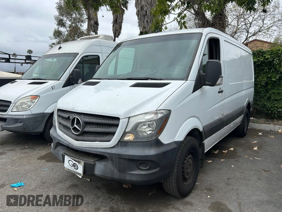 2016 Mercedes-Benz Sprinter Cargo with VIN WD3PE7DD5GP320786, listed as a Copart auction lot 54570615 with 228,021 mi miles and Clean Title. Bid and sale history available at carsss.com. Image 2.