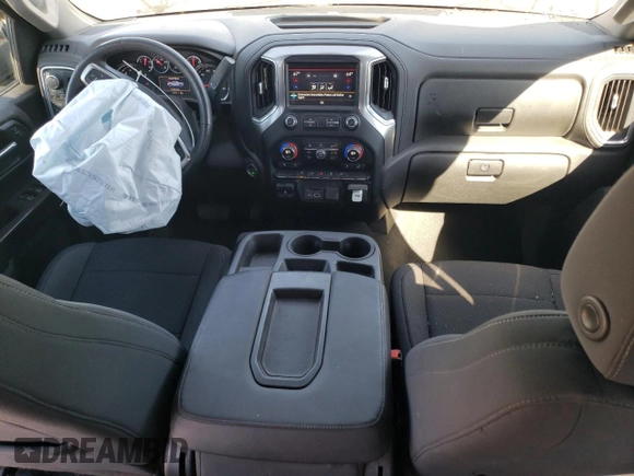 2021 Chevrolet Silverado 1500 LT with VIN 3GCUYDED9MG102749, listed as a Copart auction lot 73362344 with 53,299 mi miles and Salvage Title. Bid and sale history available at carsss.com. Image 8.