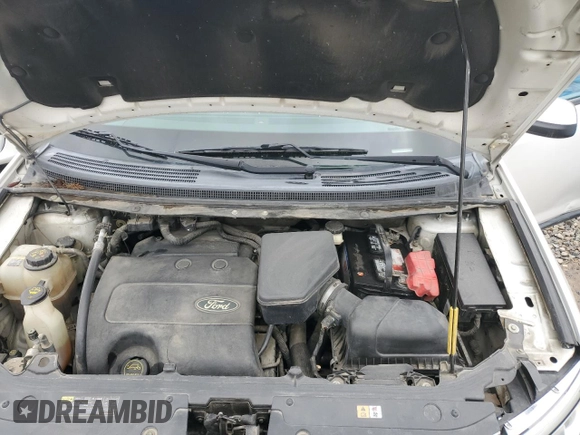 2014 Ford Edge SEL with VIN 2FMDK3JC8EBA62575, listed as a Copart auction lot 47943265 with 125,195 mi miles and Salvage Title. Bid and sale history available at carsss.com. Image 12.
